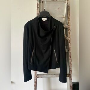 Helmut Lang draped wool blazer, size small